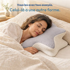 SOMÉLYA — Oreiller Ergonomique à Mémoire de Forme